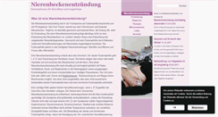 Desktop Screenshot of nierenbeckenentzuendung.com